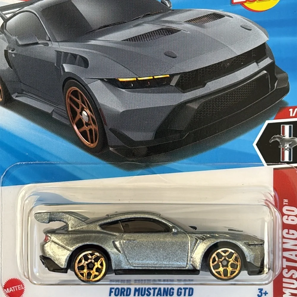 Ford Mustang GTD Car Hot Wheels HotWheels 60 Year Anniversary HYW19 New 2925